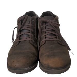 Rockport hydro-shield waterproof  v75403 leather work boots